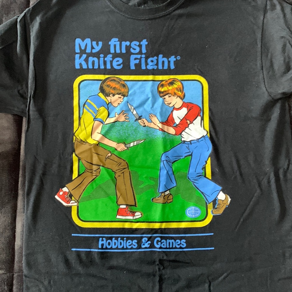 My First Knife Fight